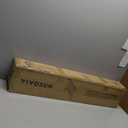 VIVOSUN Outdoor Handrail, 3 Step Stair Handrail, 40" x 36" Fits 1 to 3 Steps, Wrought Mattle Iron Stair Railing with Curved End and Balusters for Concrete Step, Porch Steps, One-Step Assembly, Black