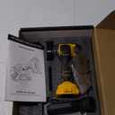3 Inch Cut Off Tool for de-walt 20V Battery, Tile Cutter 19500RPM, 3 Saw 3 Blades for Metal, Wood, Tile and Plastic, Removable Dust Cover, Tools Only (Yellow for Dewalt)