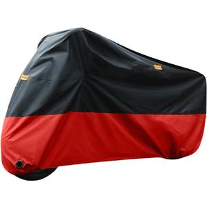 Motorcycle Cover for Honda Goldwing 1100 1200 1500 1800 XXXL Outdoor Black+Red