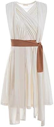The Force Awakens Adult Rey Costume Chewbacca Rhinestone Costume Princess Leia Costume adults costumes (Small, White)