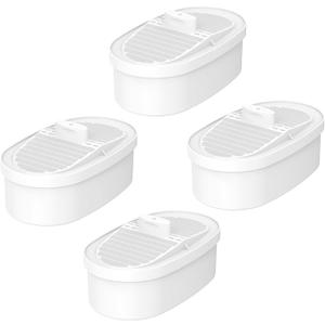 Replacement Filter for Waterdrop WD-PF-01A Plus, Reduces PFOA/PFOS, Chlorine, Compatible with Waterdrop Pitchers, Lasts 3 Months or 200 Gallons, Pack of 4