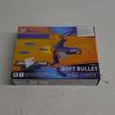 Toy Bow and Arrow for Nerf Gun Bullets, 12-Dart Clip Shot Foam Bullet Toy Archery Set with 36 Foam Darts 1 Goggle and Target, Birthday Gifts Party Game