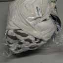 Kgromfy Unisex Owl Costume for Kids Halloween Outfit Teens Novelty Animal Cosplay Jumpsuit Comfy Flannel Homewear (White)