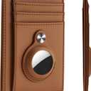 Slim Minimalist Front Pocket Air Tag Wallet, RFID Blocking Card Holder Wallet with Airtag Holder