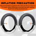 2-PCS 20x4 Self-Sealing Fat Bike Tubes 20 x 4.0/4.5 AV32mm Super Automatic Repair,Puncture Resistant Compatible with 20 x 4 20x4 1/4 20x4.50 E-Bike Bicycle Tire Tubes Schrader Valve