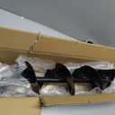 XtremepowerUS 8" Replacement Auger Bit for Post Holes Digger Hole Maker Planting Drill 3/4" Shaft Size Plant Fence Hole Digger Gardening DIY Projects