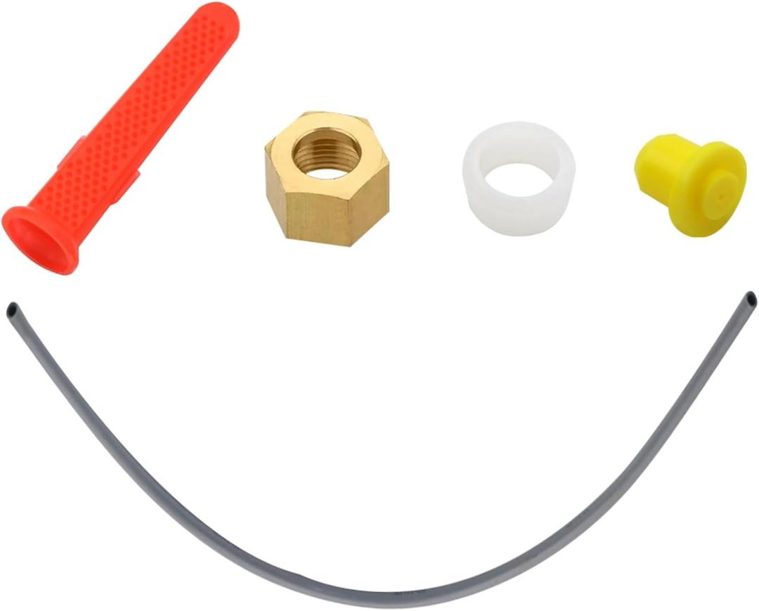 4335 Feed Tube with Sleeve Compatible with 600 Aprilaire Humidifiers 400, 500, 600A,Includes Yellow Orifice (4231), in-line Strainer (4004)