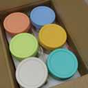 DRKIO 6 Pack Overnight Oats Containers with Lids and Spoons 16 Oz Glass Mason Jars for Overnight Oats Leak Proof Oatmeal Container Great for Cereal Fruit Vegetable Milk Salad Yogurt Meal Prep