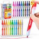 JoyCat Click Washable Markers for kids with Retractable Tips,20 Colors Markers Set,retractable marker for Toddlers Kids, Ideal arts & crafts supplies,coloring markers,Holiday Gifts for Kids.