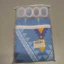 SASTYBALE Boho Farmhouse Shower Curtain, Water Resistant Vintage Fabric Bathroom Curtains, Machine Washable Country Abstract Style for Bathtub Decor with 12 Hooks, 72x72 Inch