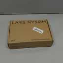 LARS NYSM Salt and Pepper Grinder Set Manual, Stainless Steel Salt and Pepper Mills with Adjustable Ceramic Grinder I Design Spice Shakers (Blue) (Stone Blue/Sky Blue)