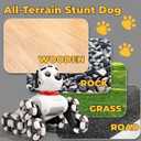 BLF FUN Remote Control Robot Dog Toys 6-8, 8WD Gesture Sensing Rc Stunt Car with Light and Music, Robot Pet Dog Toys for Kid Boys Christmas Birthday Gifts Age 8-12 (White Color)