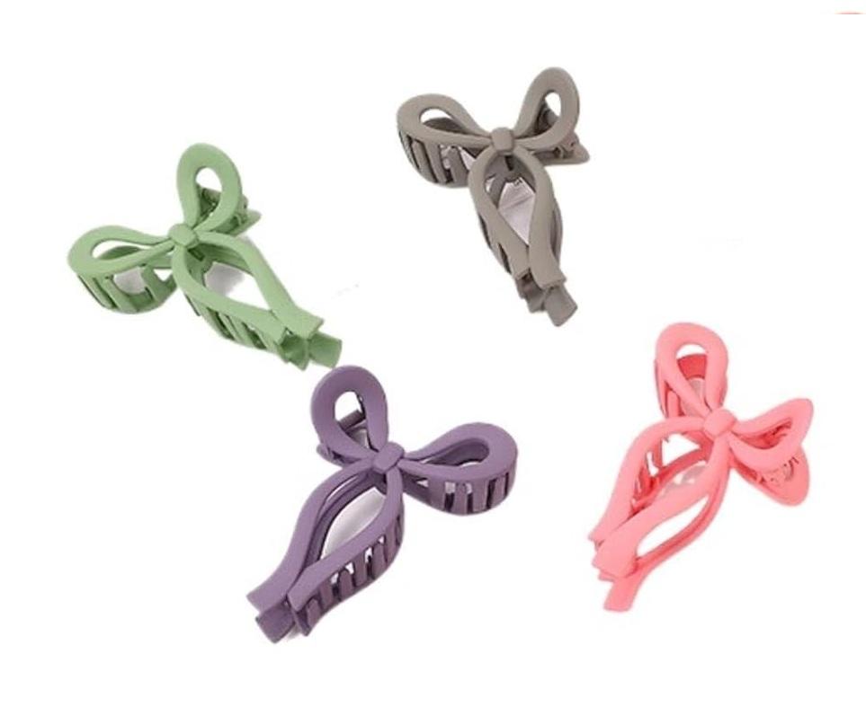 Hair Bows Claw Clips for Women 4 pieces