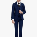 Boys Suit Set Blue 4 Pisces