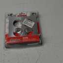 Aluminum for Edelbrock Carbuertor Spacer Adapter #2696 Carter/AFB 4 Barrel Square Bore to Spread Bore Manifold Carb Spacer for stock Quadrajet & Thermo-Quad Manifold with Gaskets Base Plate 0.85in