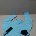 Comfytemp Ice Pack for Neck Shoulders Pain Relief, Reusable Gel Shoulder Ice Pack Wrap, Cold Compression Therapy for Upper Back, Cervical Injuries, Rotator Cuff, Recovery Items (Small, Bright Blue)