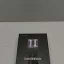 Spacenight Electric Herb Grinder COMPACT for Flower Buds, USB-Rechargeable, 2pcs 1.7oz Glass Herb Chamber - Ideal for Everyday Carry