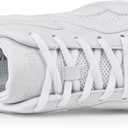 Cheer Shoes for Youth Girls White Cheerleading Athletic Dance Shoes Tennis Sneakers for Competition Sport Training