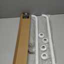 2 Pack 24 Inch Anti Slip Shower Grab Bar Oil Rubbed White 1.25" Diameter,Munzong Bathroom Grab Bar, Knurled Bathroom Balance Bar,Safety Hand Rail Support Handicap Elderly Senior Assist Bath Handle