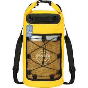 STOVER 5/10/25/30/40/55L Waterproof Backpack- Floating Dry Bag for Kayaking, Travel, Beach, Hiking, & Camping, Men/Women