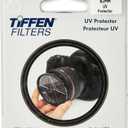 Tiffen 82UVP Slim 82mm UV Protection Filter for Camera Lens, Clear Optical Glass, Impact Resistant