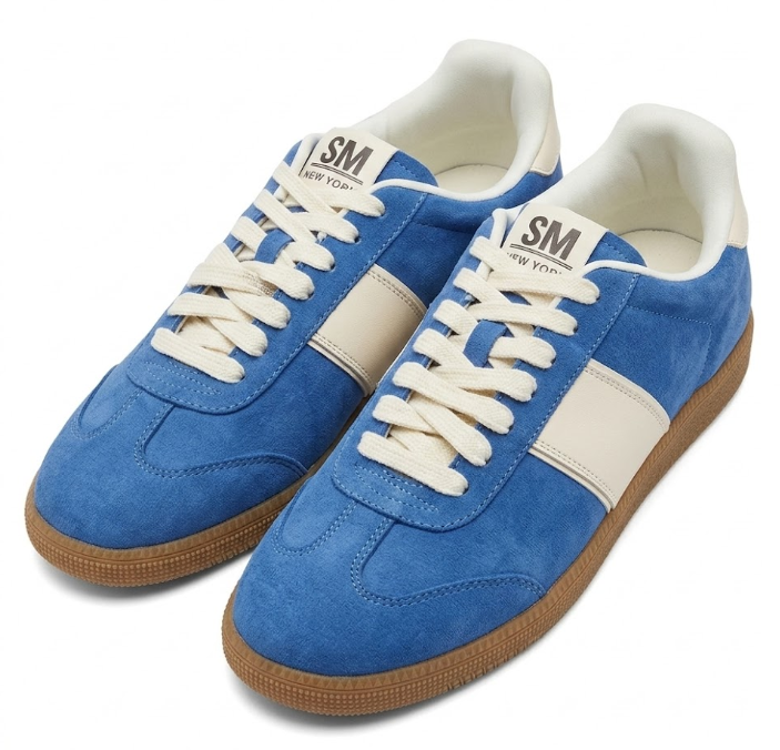 Steve Madden New York Women's Shoes Blue/White Size 10