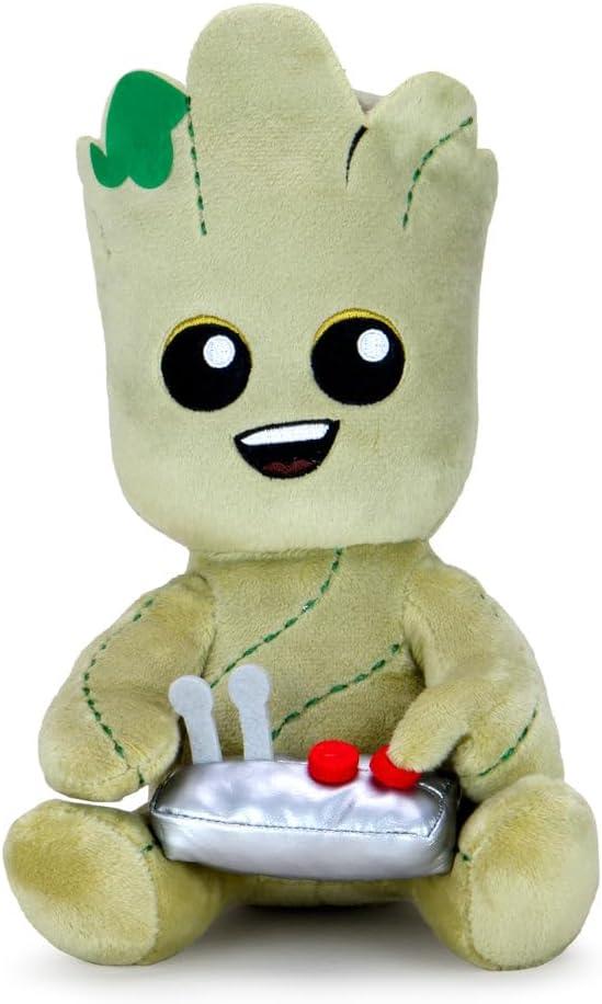 Kidrobot Marvel Guardians of The Galaxy Video Gamer Teen Groot Phunny Plush