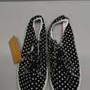 FUNKYMONKEY Shoes for Women, Comfort Low Top Canvas Slip On Sneakers Classic Casual Walking Shoes, Size 7