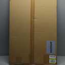 Miratino Large Bulletin Board, 36 /inchesx 24/inches White Cork Boards for Walls with Frame, Pin Display Board Vision Board for Home School Office Decor