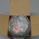 Vesici 300 Pcs 3.5 Inches Winter Large Cupcake Liners Red Green Baking Paper Cups Muffin Cupcakes Wrappers 6 Styles Baking Paper Cup Supplies for Cake Balls Candies Party(Vivid)