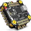 SpeedyBee F405 V4 Flight Controller Stack: 30x30 Bluetooth Stack with 4in1 55A ESC Board,Wireless Betaflight Configuration,Blackbox,Barometer for DJI O3 Air Unit FPV (F405 V4 + 55A Stack)