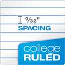 Oxford Spiral Notebook 6 Pack, 1 Subject, College Ruled Paper, 8 x 10-1/2 Inch, Color Assortment Design May Vary (65007)