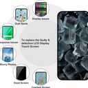 Screen Replacement for iPhone 15 Pro Max 6.7" Retina Full FHD Display COF Digitizer with Repair Tool Kits, Screen Protector, Waterproof Tape (15 PM LCD)