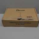 Decosis Projector Stand Tripod Adjustable, Laptop Height from 23.5 to 46.5 inches with Gooseneck Phone Holder, Floor for Office, Home, Stage, Studio, DJ Racks Holder Mount, 23.5inch46.5inch