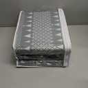 Woolrich Cotton Sheet Set Cottage Charms Print, 100% Cotton Flannel Sheets Warm & Fuzzy Bedding Set King Size Sheets, Fitted Pocket Fits Up to 14" Mattress, King Blue Winter Frost, 4 Piece