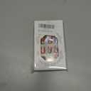 Cat Eye Press on Nails Medium Square Fake Nails with Colorful Gradient Designs Cute Nails Press ons Glossy Pink Acrylic Green False Yellow Stick on Nails for Women 24Pcs