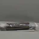 Cordless Bamboo Roman Shades for Windows, Blinds Size (22.5" W 48" H) Colour (BDP-Espresso)