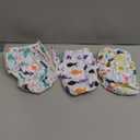 Langsprit 3 Pack Swim Diaper for Baby & Toddle,Reuseable Washable Diaper Swim for Swimming Lesson & Baby Shower Gifts