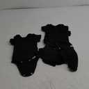 Gerber Baby 5-Pack Solid Onesies Bodysuits, Black, 0-3 Months