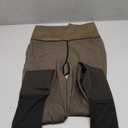 MERYLURE High Waist Fleece Lined Tights Women Skin Tone, Fake Translucent Winter Warm Pantyhose Thick Thermal Leggings, Large