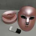 FSA Pro LED Light Therapy Facial Mask- Target Acne Removal, Wrinkles & Redness with Salon-Level Light Therapy at Home,Restore Skin (Pink)