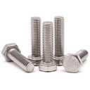 3 x 1/4-20 x 1/2" (20 PCS) Stainless Steel Hex Bolts, Hex Head Screws, Full Thread, Coarse Thread, Plain Finish, Machine Thread, Stainless Steel 304 (18-8)