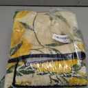 Area Rug, Washable and Non-Slip 2'x4' Tropical Yellow Lemons Fruit Summer Small Indoor Entryway Door Mat, Floor Mat Carpet for Bedroom, Kitchen, Bathroom, Laundry, Living Room