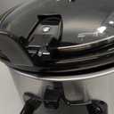 Crock-Pot 6 Quart Cook & Carry Programmable Slow Cooker with Digital Timer Stainless Steel (CPSCVC60LL-S) pack of 1