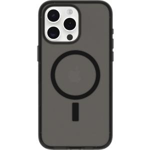 OtterBox Symmetry Series Soft Touch for MagSafe for iPhone 15 Pro Max - Dark Echo (Black), Sleek Rubber Design, Smooth Finish, Camera Bumpers, and Protective Screen Lip (Dark Echo)