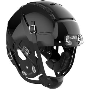 Schutt F7 2.0 Adult Football Helmet - 2024, Molded Gloss Black, Medium