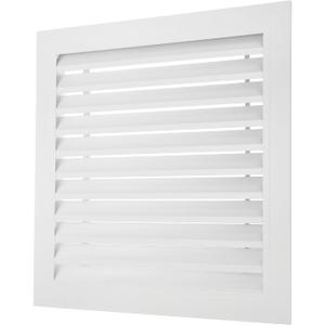PATIKIL 16" x 16" Aluminum Return Grille, Air Supply Vent Cover Linear Bar Ventilation Grille for Sidewall Wall Ceiling HVAC System, Outer Size: 17.7" x 17.7", White
