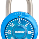 Master Lock 1530DCM School or Gym Locker Lock Combination Padlock, Back to School Essential, Pack of 1 - Blue