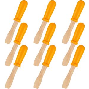 DEEKIN 8 Pcs Wooden Screwdriver Toys Kids Wooden Tools Simulation Screwdriver Small Maintenance Toys Tools for Toddlers Kids Education Little Teenagers School Gift Birthday Party