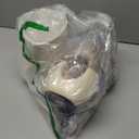 OYEARS 19'' Small Boho Table Lamps for Bedroom Set of 2, Farmhouse Rattan Bedroom Lamps for Living Room Rustic Home Decor, Nightstand Bedside Lamps for Sofa Table Entry Way, Suitable for Small Places